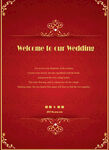 婚礼迎宾牌