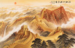 长城背景画