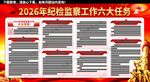 2026年纪检监察工作六大任务