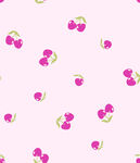 粉色樱桃图案背景