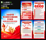 正确政绩观学习教育海报