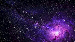 紫色宇宙星空