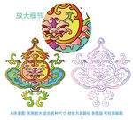 葫芦莲花纹吉祥如意传统纹样包装