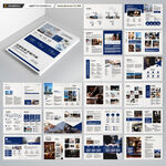 律师事务所画册模板