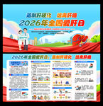 全国爱肝日宣传栏