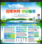 世界水日展板
