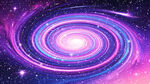 梦幻炫彩宇宙星空旋涡