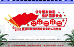 保守国家秘密维护国家安全文化墙