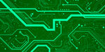 绿色电路板纹理背景
