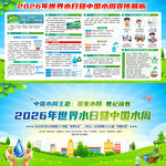 2026世界水日中国水周展板