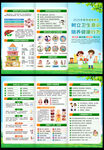 春季健康教育知识三折页 