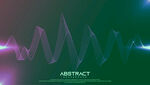 抽象动感光波背景图