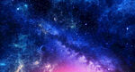 紫色宇宙星空星云背景图