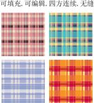格子面料 格子图案 经典格子布
