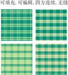 绿色格子图案  经典格纹面料