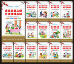 创建文明城市展板