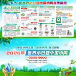 中国水周宣传栏