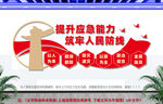 提升应急能力防灾减灾文化墙