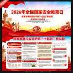 国家安全展板