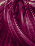 梦幻紫系飘逸发丝