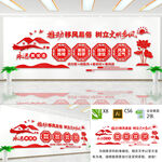 移风易俗文化墙