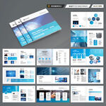 方形科技企业画册