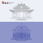 中式古建筑妙相亭