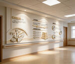 智慧养老文化墙