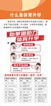 跆拳道 体育升学 海报