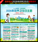 2026年世界卫生日展板