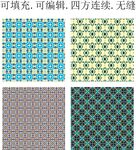 民族几何图案   阿拉伯花纹 