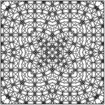 黑白几何花纹装饰图案