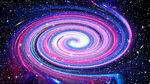 炫彩旋涡星空