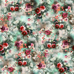 圣诞花卉图案纹理背景