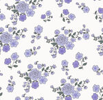紫色花卉图案无缝背景