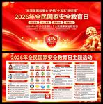 2026年国家安全教育日展板