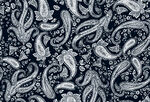 佩斯利花纹图案布料