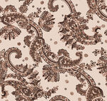 复古佩斯利腰果图案