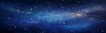 巨幅蓝色灯箱星空背景