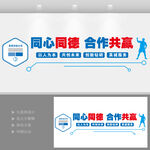 科技公司企业文化墙