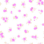 粉色花卉无缝图案背景