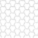 六边形几何图案背景