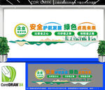 企业安全环保文化墙