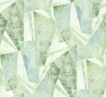 淡绿色几何水彩纹理图案