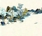 水墨山水古风画境