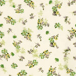 清新花卉图案背景纹理