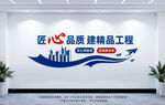 建筑公司文化墙
