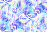 梦幻渐变流体纹理图案