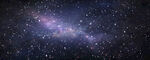 蓝紫宇宙星空