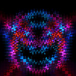 炫彩ktv酒吧天花吊顶装饰画